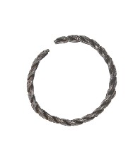 金屬製繩索紋手環一對藏品圖，第3張