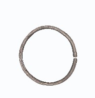 金屬製壽字刻紋手環一對藏品圖，第3張