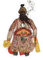 傀儡戲偶黑面人像樣式藏品圖，第1張