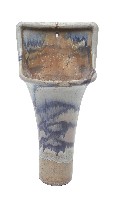 陶製藍白蹲式馬桶藏品圖，第2張