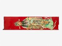 彩繪加冠晉祿之寺廟木門一對藏品圖，第1張