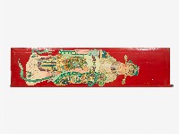 彩繪加冠晉祿之寺廟木門一對藏品圖，第2張