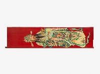 彩繪富貴晉爵之寺廟木門一對藏品圖，第2張