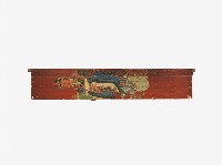彩繪仙女與香花燈果之寺廟木門藏品圖，第3張
