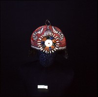 魯凱族皮帽藏品圖，第1張