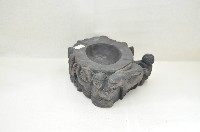 黑色雕塑人樣菸灰缸藏品圖，第2張