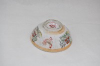 巴商會製款彩繪樓閣雞紋碗藏品圖，第2張