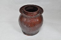 醬紅釉盤頸寬口陶罐藏品圖，第2張
