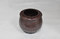 深褐釉盤頸寬口陶罐藏品圖，第2張