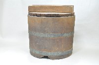 木製帶蓋飯桶（大、小兩件）藏品圖，第2張