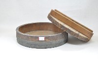 木製帶蓋飯桶（大、小兩件）藏品圖，第4張