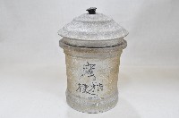 帶蓋圓筒型中藥罐（五件）藏品圖，第8張