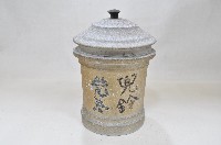 帶蓋圓筒型中藥罐（五件）藏品圖，第10張