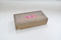 木製帶款藥材收納長方形屜盒（兩件）藏品圖，第2張