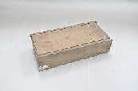 木製帶款藥材收納長方形屜盒（兩件）藏品圖，第3張