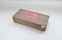 木製帶款藥材收納長方形屜盒（四件）藏品圖，第3張