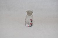 廣口短頸圓形玻璃藥瓶（二件有蓋、一件無蓋）藏品圖，第4張