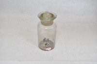 透明蓋塞廣口短頸圓形玻璃藥瓶（十一件）藏品圖，第5張