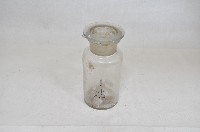 透明蓋塞廣口短頸圓形玻璃藥瓶（十一件）藏品圖，第8張