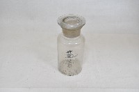 透明蓋塞廣口短頸圓形玻璃藥瓶（十一件）藏品圖，第11張