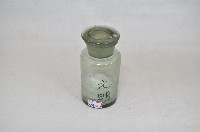 透明蓋塞廣口短頸圓形玻璃藥瓶（十三件）藏品圖，第7張