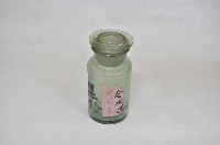 透明蓋塞廣口短頸圓形玻璃藥瓶（十三件）藏品圖，第10張