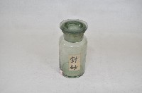 透明蓋塞廣口短頸圓形玻璃藥瓶（十三件）藏品圖，第11張