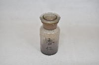 透明蓋塞廣口短頸圓形玻璃藥瓶（十二件）藏品圖，第5張