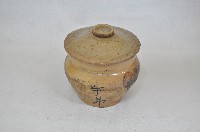 褐釉帶蓋深腹煎藥陶罐（七件）藏品圖，第4張