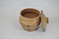 褐釉帶蓋深腹煎藥陶罐（七件）藏品圖，第5張
