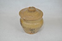 褐釉帶蓋深腹煎藥陶罐（七件）藏品圖，第8張