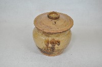 褐釉帶蓋深腹煎藥陶罐（七件）藏品圖，第10張