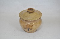 褐釉帶蓋深腹煎藥陶罐（七件）藏品圖，第12張
