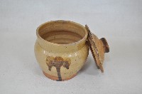 褐釉帶蓋深腹煎藥陶罐（七件）藏品圖，第15張