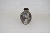 褐釉廣口直頸鼓腹陶瓶（二件）藏品圖，第2張