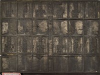 《淡水廳志》木刻板卷八.〈文職表〉*九,〈武職表〉三十四藏品圖，第1張