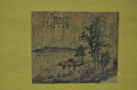 裱框山水畫藏品圖，第2張