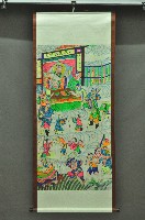 喪葬禮俗圖畫掛軸藏品圖，第10張