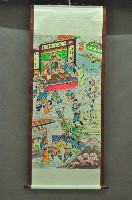 喪葬禮俗圖畫掛軸藏品圖，第16張