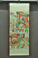 喪葬禮俗圖畫掛軸藏品圖，第17張