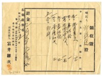 昭和三年邱從德繳納賣渡證書費用領收證明藏品圖，第1張