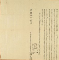 光緒五年陳阿矮等四人親立杜賣盡根墳地字藏品圖，第1張