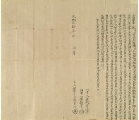 咸豐十一年6月過坑庄大橋頭張守仁胎借字藏品圖，第3張