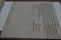 咸豐八年曾瑞靜立杜賣盡根埔園契藏品圖，第1張