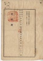 昭和八年藍其四土地賣渡證藏品圖，第4張