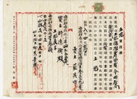 昭和八年藍其四土地賣渡證藏品圖，第7張