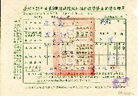 廖史豪收執臺灣省58年度第2期經收隨賦征購稻穀清發差額價款聯單(乙)領款通知聯藏品圖，第1張