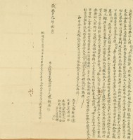 咸豐元年陳新居立杜賣盡根田契字藏品圖，第3張