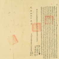 光緒十六年陳老欉等二人仝立杜賣盡根旱園契字藏品圖，第2張