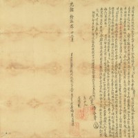 光緒十九年東菊涼立開墾盡根找洗契字藏品圖，第3張